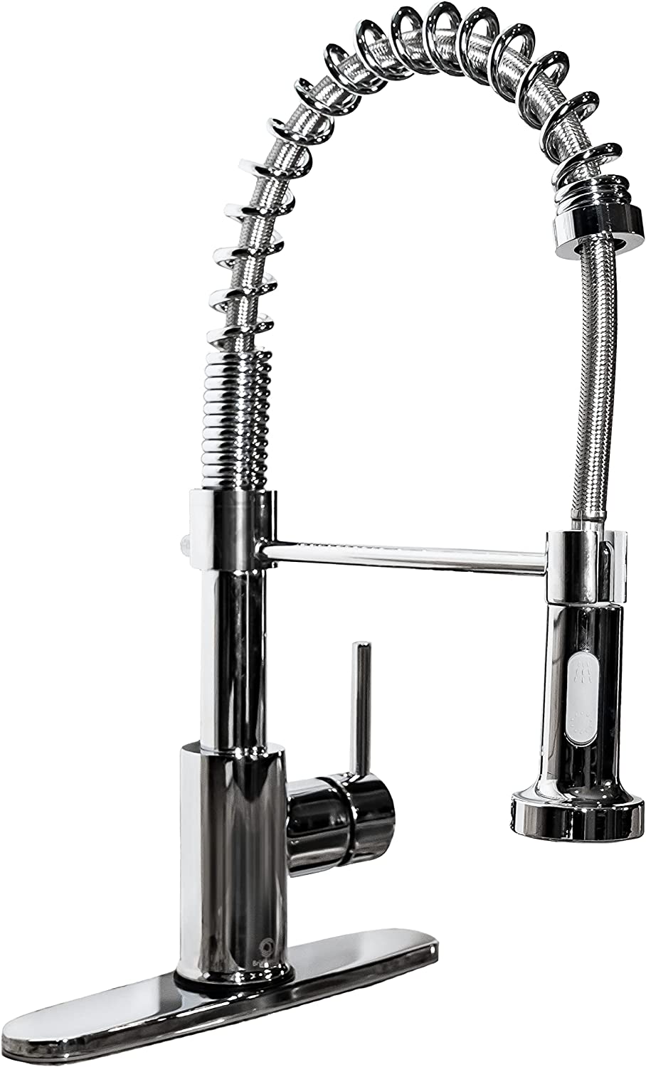 6pcs Box - Pulldown Kitchen Faucet - BRÜDERMAIM Döretz - Chrome - Lead Free Brass - cUPC Certified - Ceramic Cartridge.