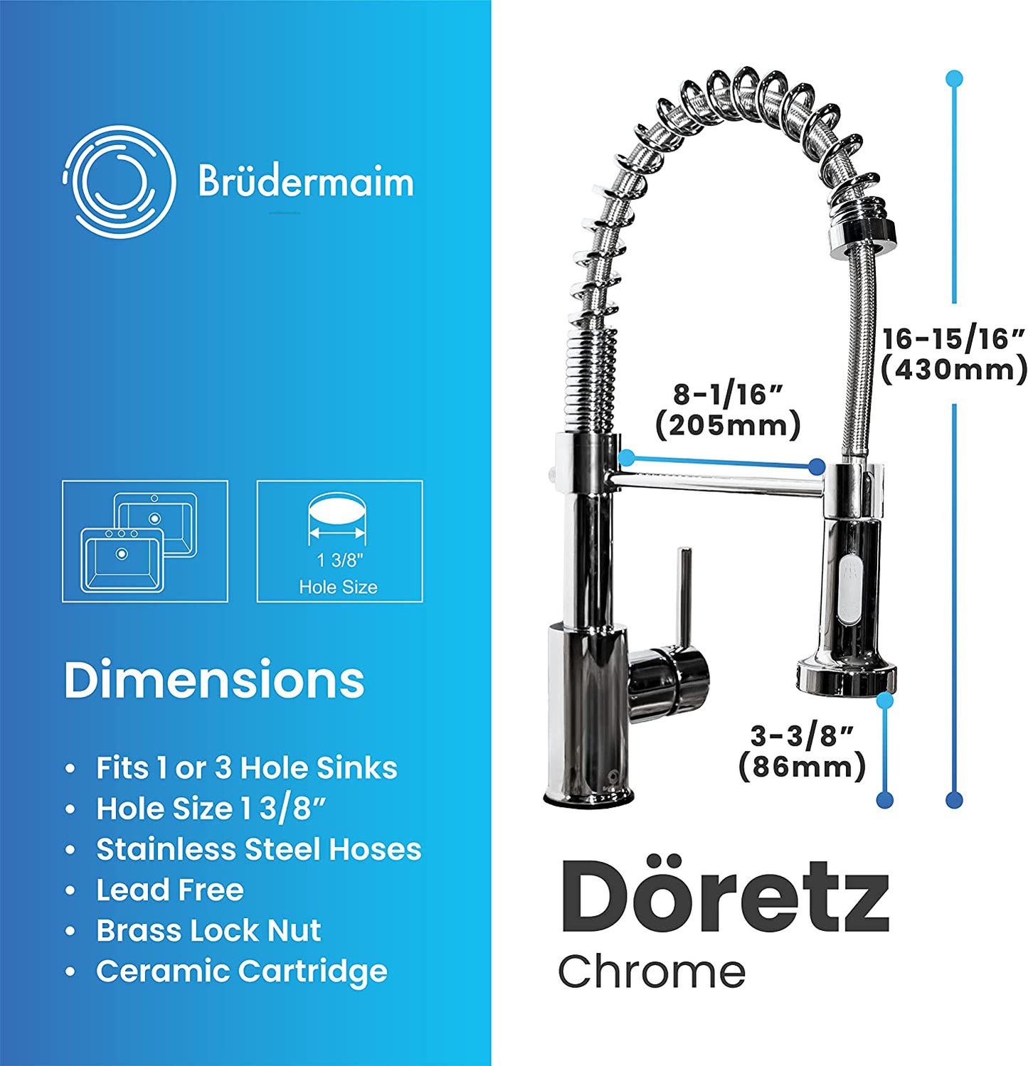 Medium Undermount (6pcs) + Döretz (6pcs) Bundle.