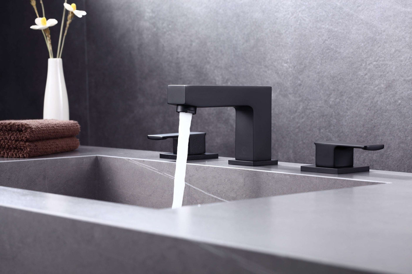 Black Bathroom Bundle (6pcs shower systems + 8pcs lavatory faucets)