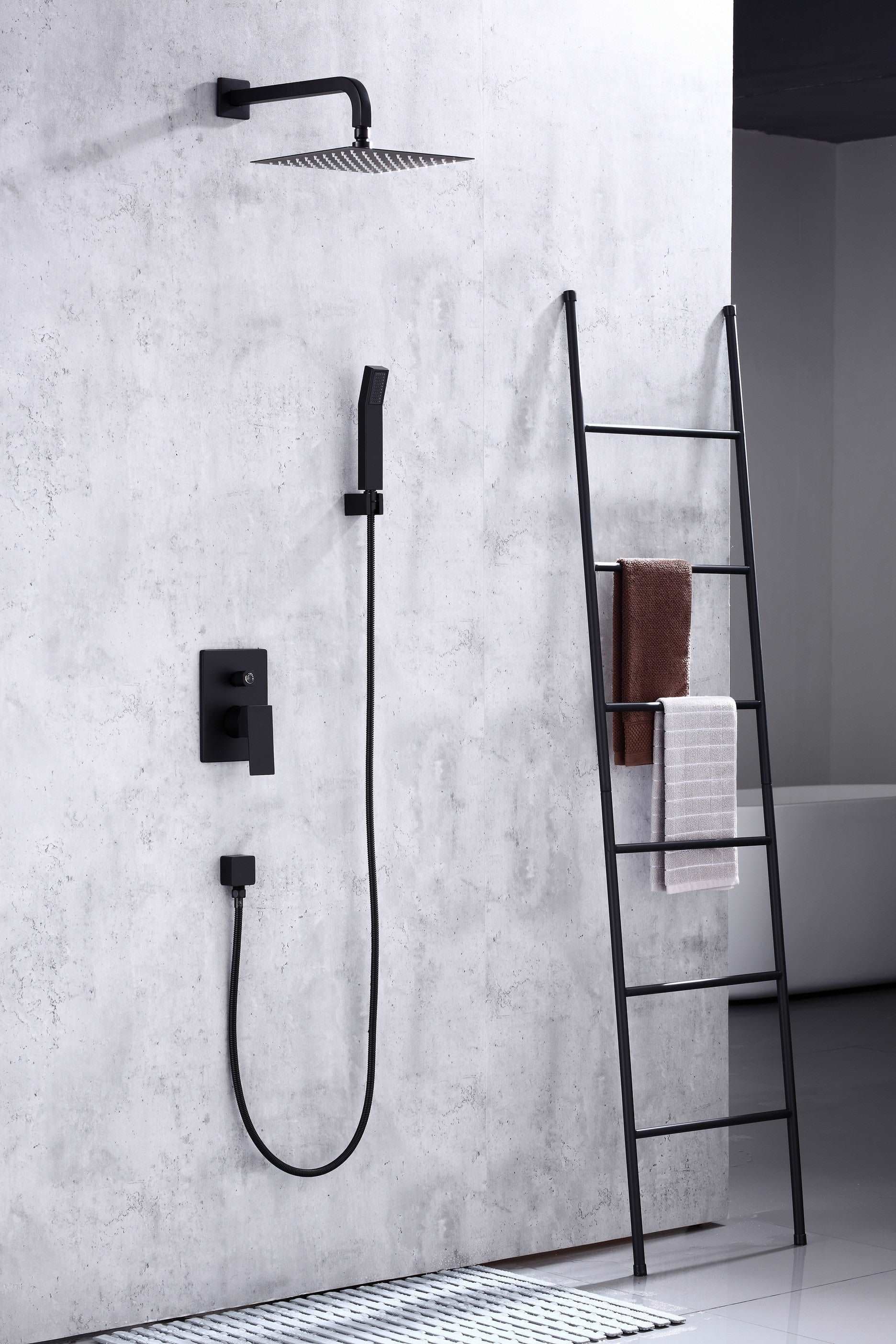 Black Bathroom Bundle (6pcs shower systems + 8pcs lavatory faucets)