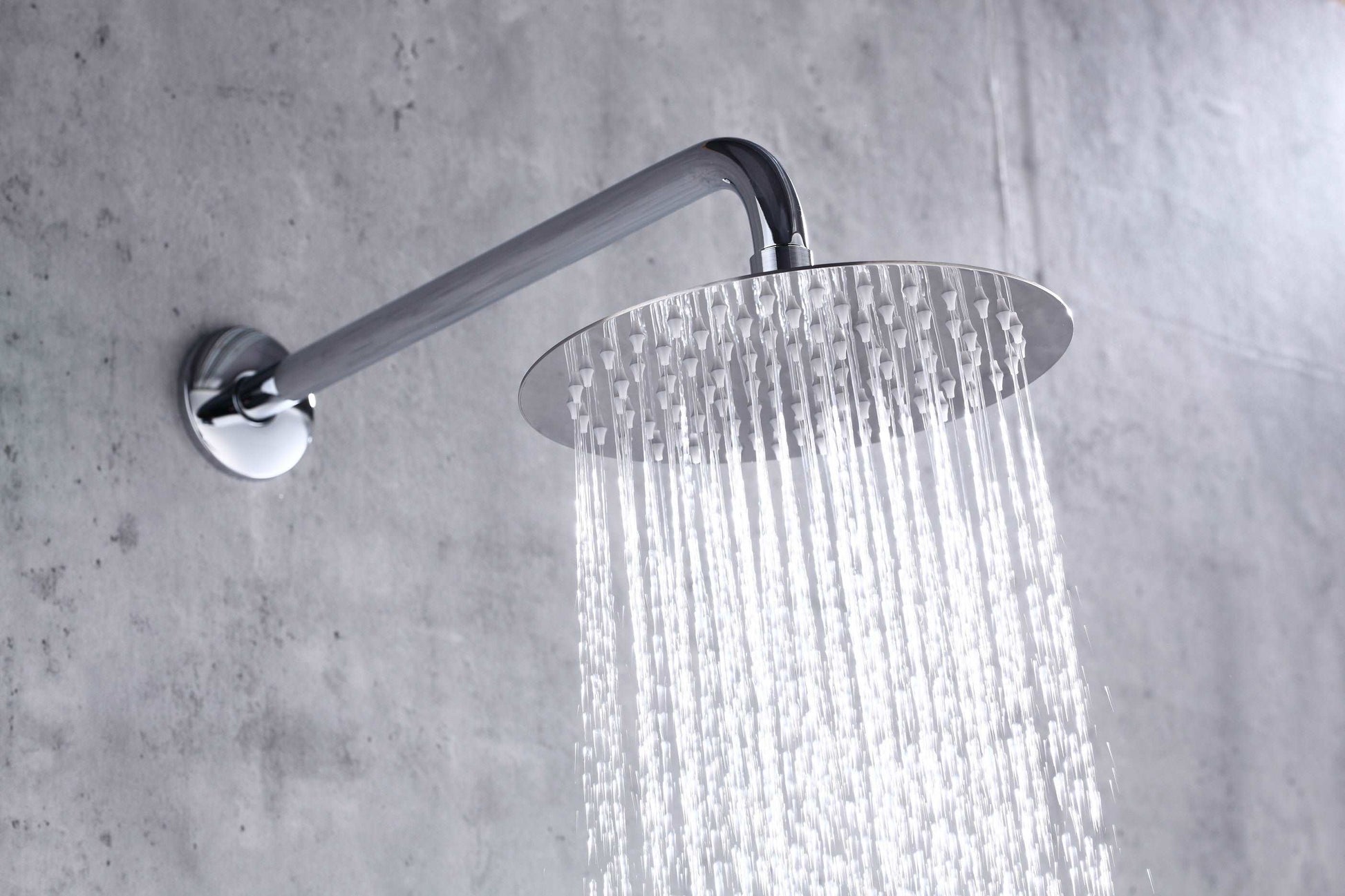 6pcs Box - Single Handle Pressure Balance Shower System - BRÜDERMAIM Spülung- Chrome - Lead Free Brass - cUPC Certified - Ceramic Cartridge