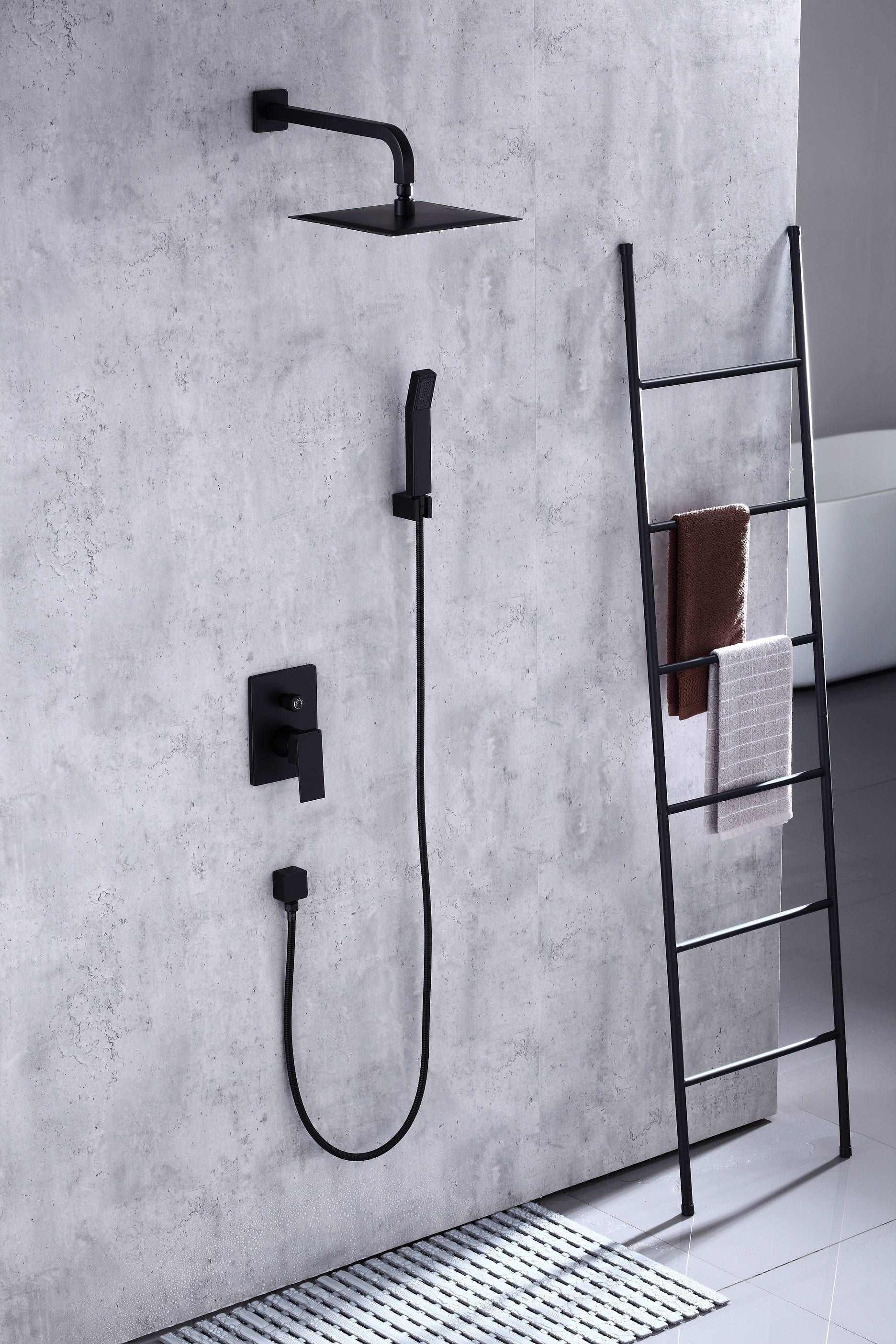 Black Bathroom Bundle (6pcs shower systems + 8pcs lavatory faucets)