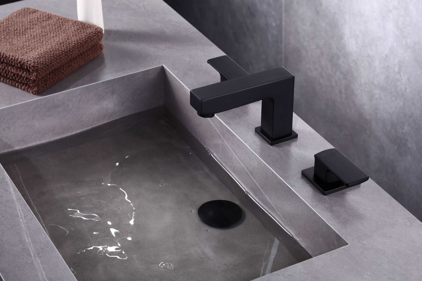 Black Bathroom Bundle (6pcs shower systems + 8pcs lavatory faucets)