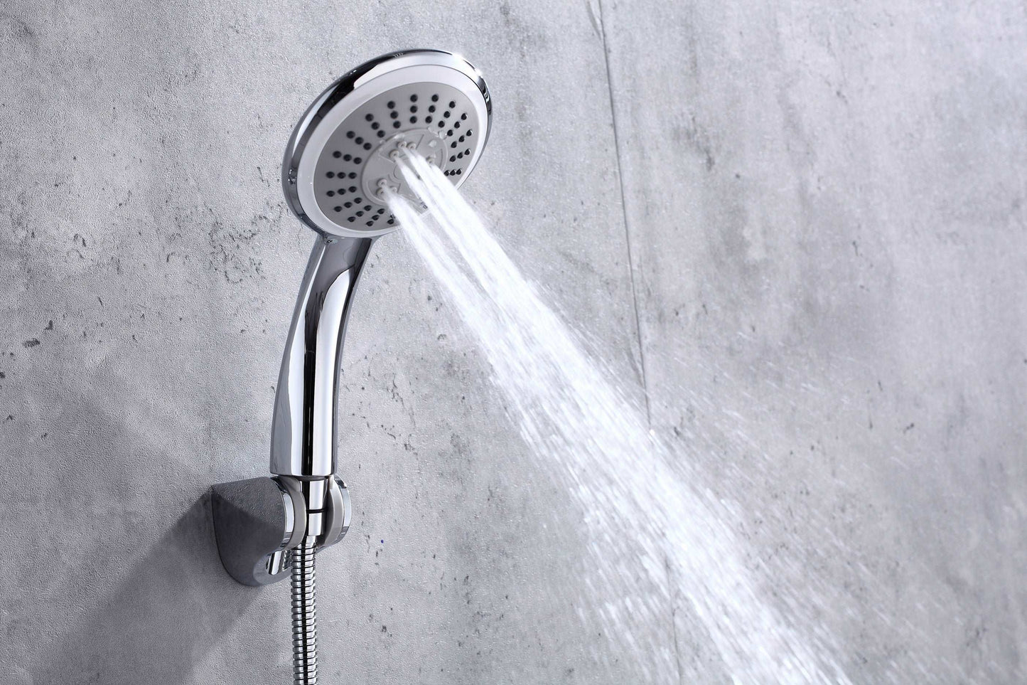 6pcs Box - Single Handle Pressure Balance Shower System - BRÜDERMAIM Spülung- Chrome - Lead Free Brass - cUPC Certified - Ceramic Cartridge