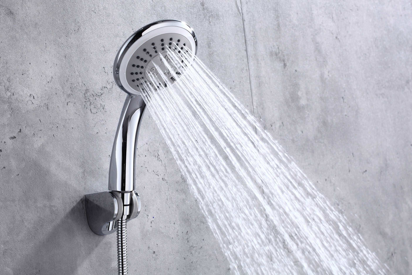 6pcs Box - Single Handle Pressure Balance Shower System - BRÜDERMAIM Spülung- Chrome - Lead Free Brass - cUPC Certified - Ceramic Cartridge