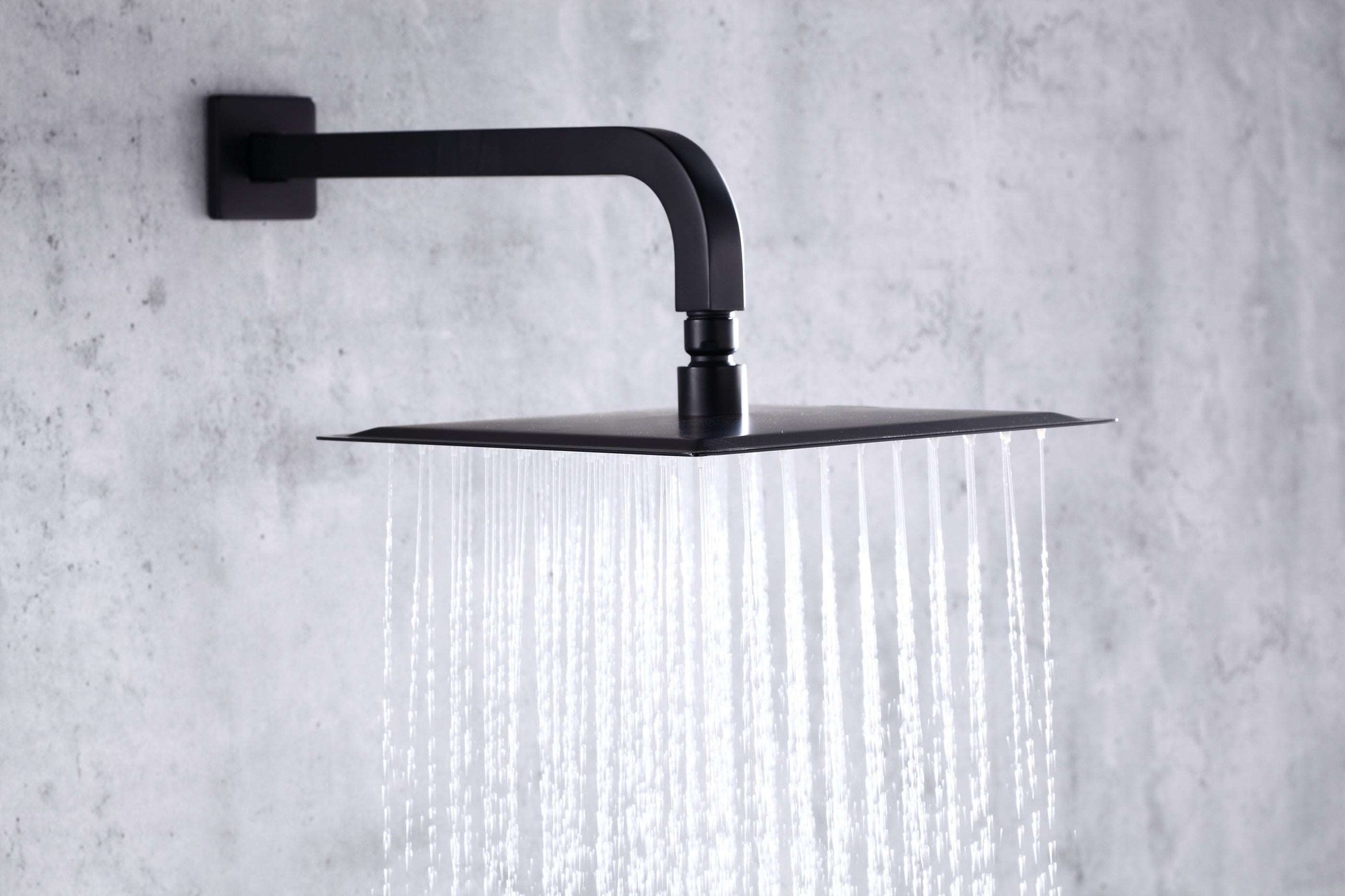 6pcs Box - Single Handle Pressure Balance Shower System - BRÜDERMAIM Rëgen- Matte Black - Lead Free Brass - cUPC Certified - Ceramic Cartridge