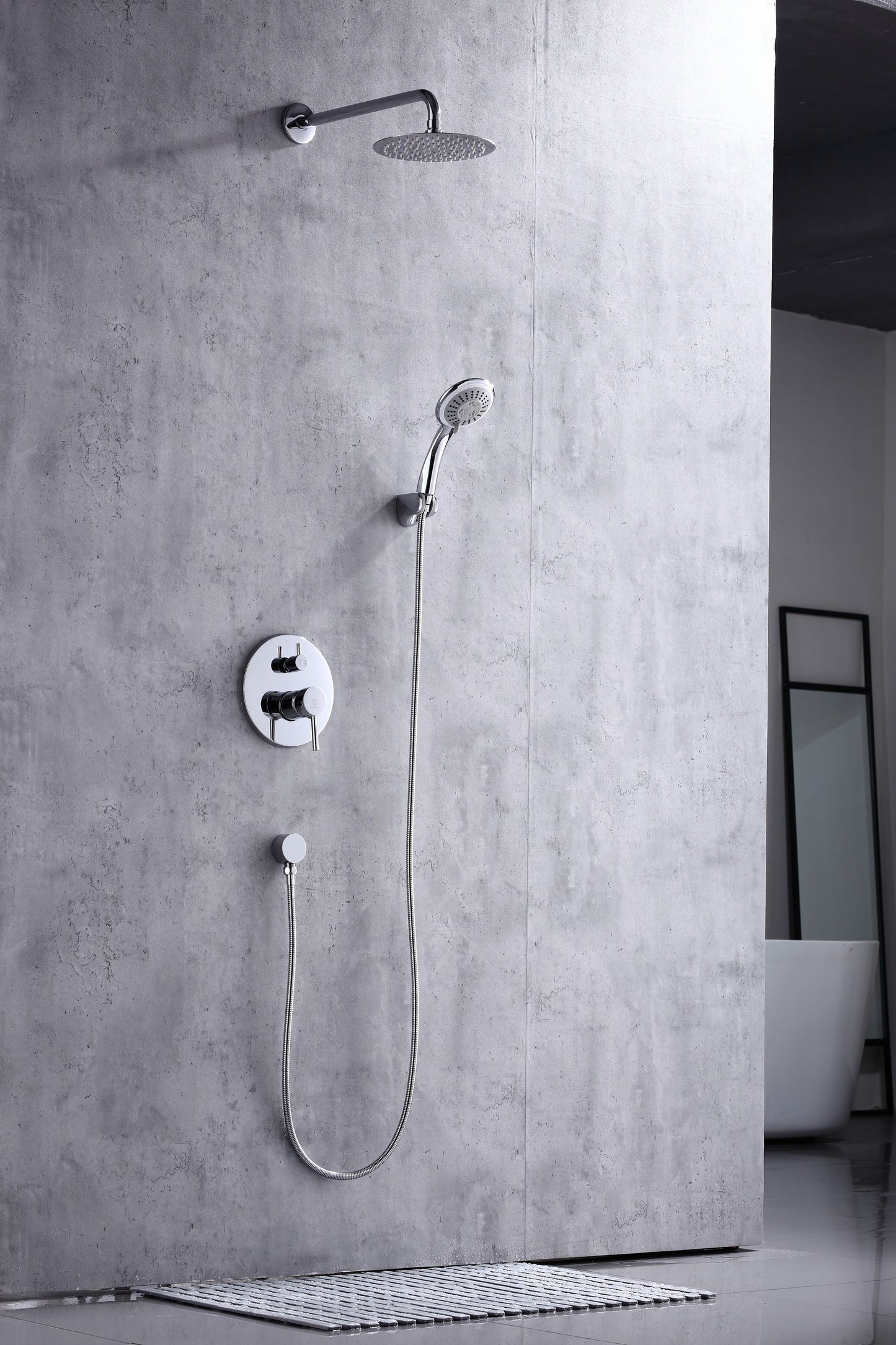 Chrome Bathroom Bundle (6pcs shower systems + 8pcs lavatory faucets).