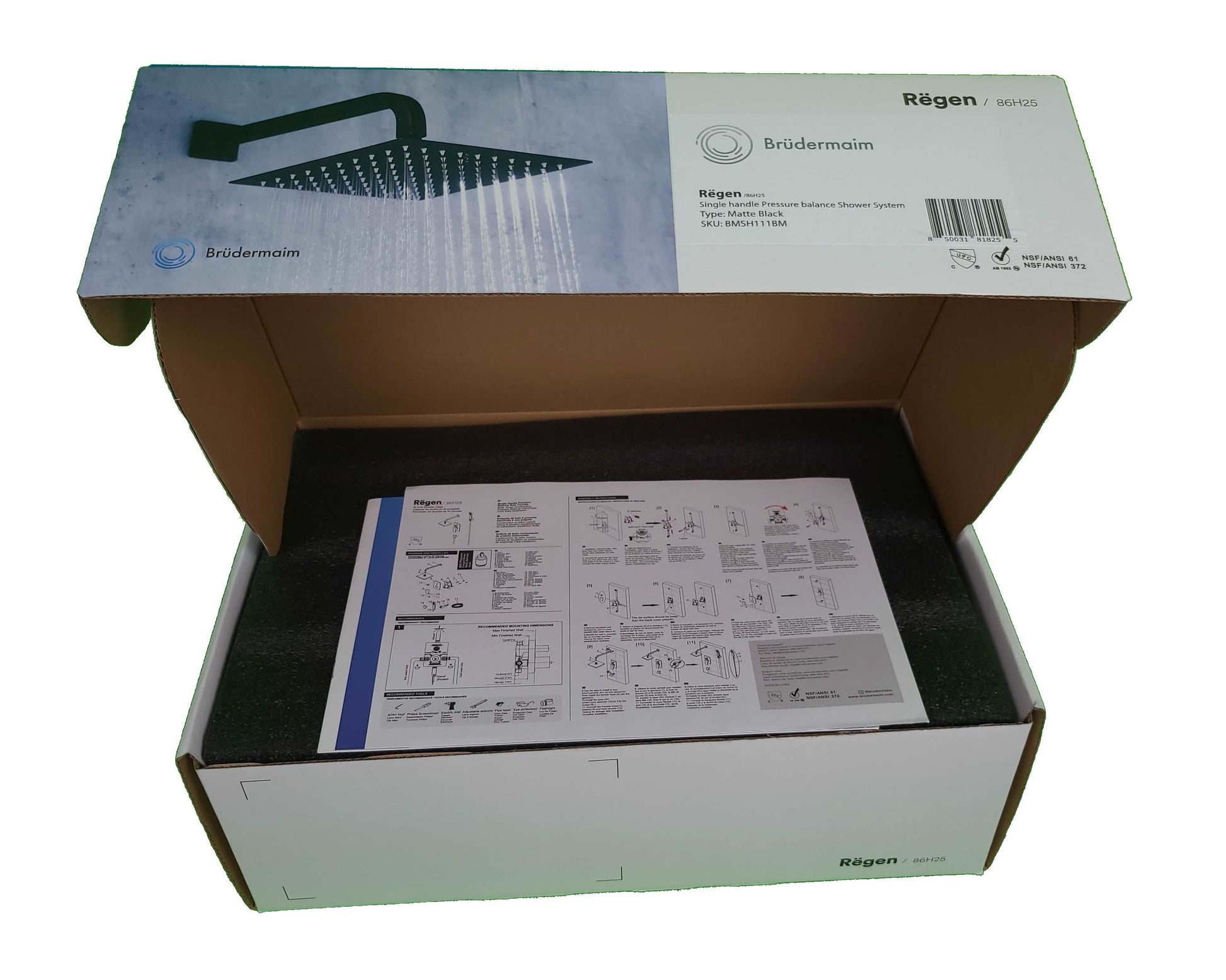 Black Bathroom Bundle (6pcs shower systems + 8pcs lavatory faucets)