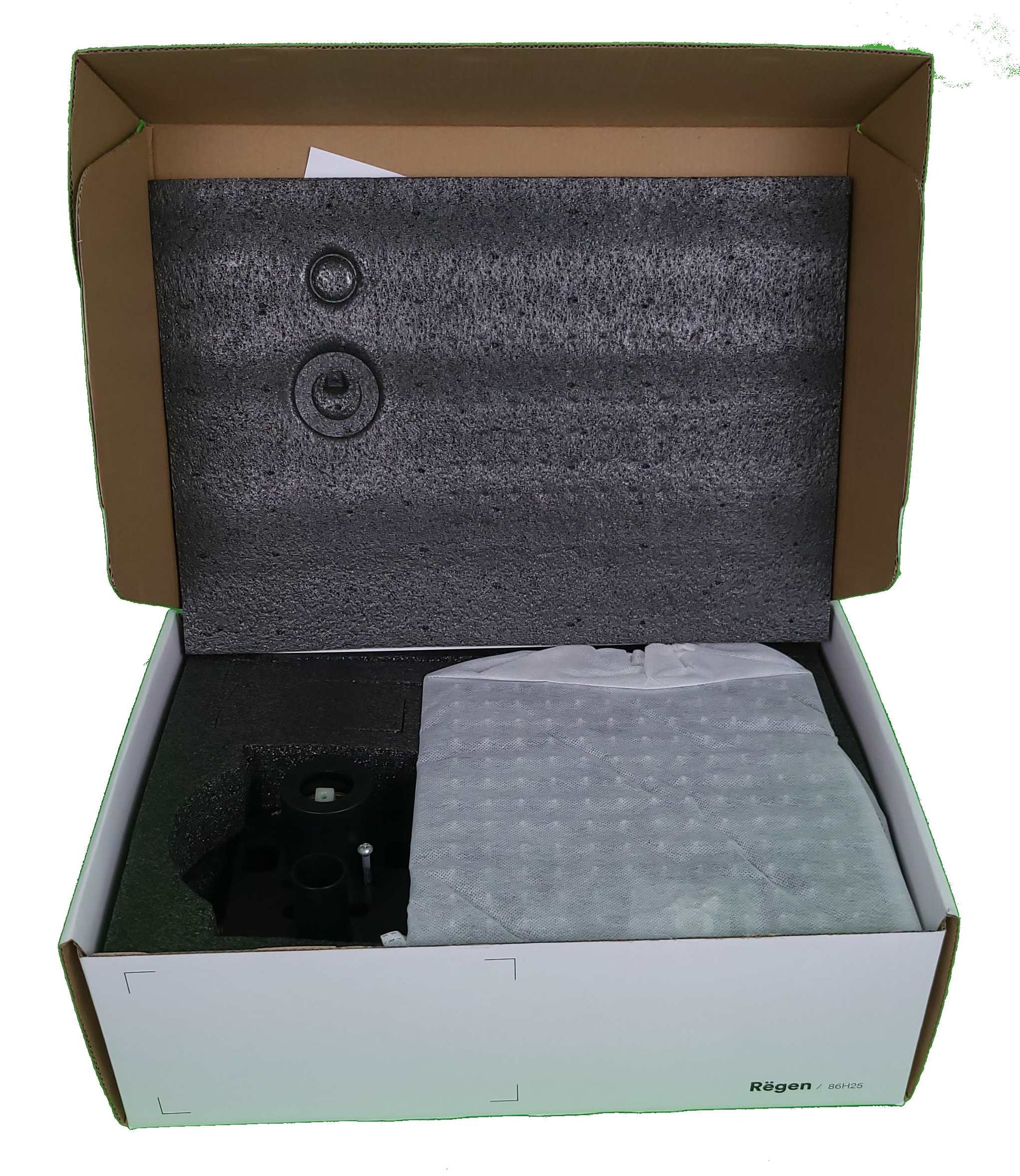 6pcs Box - Single Handle Pressure Balance Shower System - BRÜDERMAIM Rëgen- Matte Black - Lead Free Brass - cUPC Certified - Ceramic Cartridge