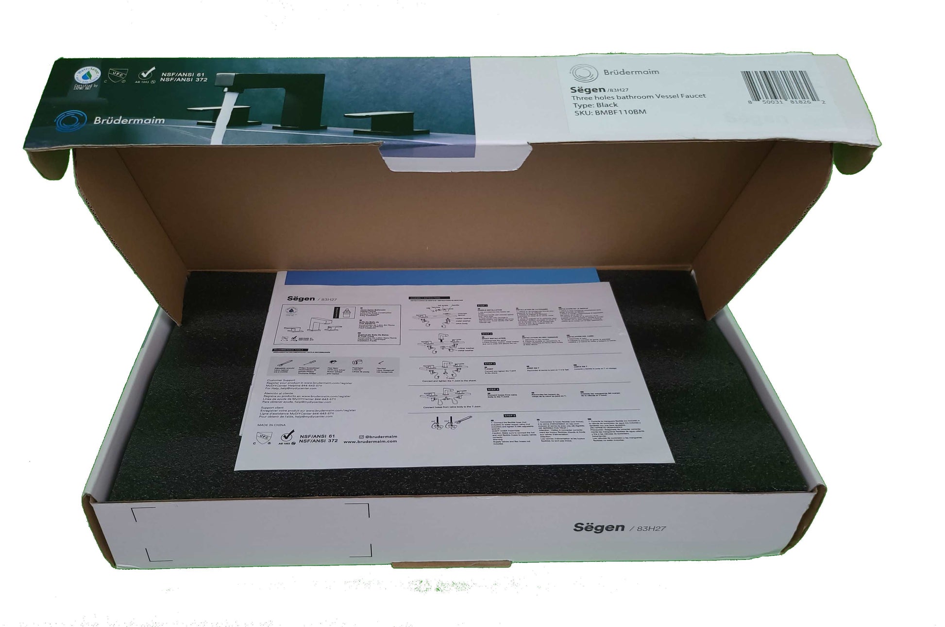 Black Bathroom Bundle (6pcs shower systems + 8pcs lavatory faucets)