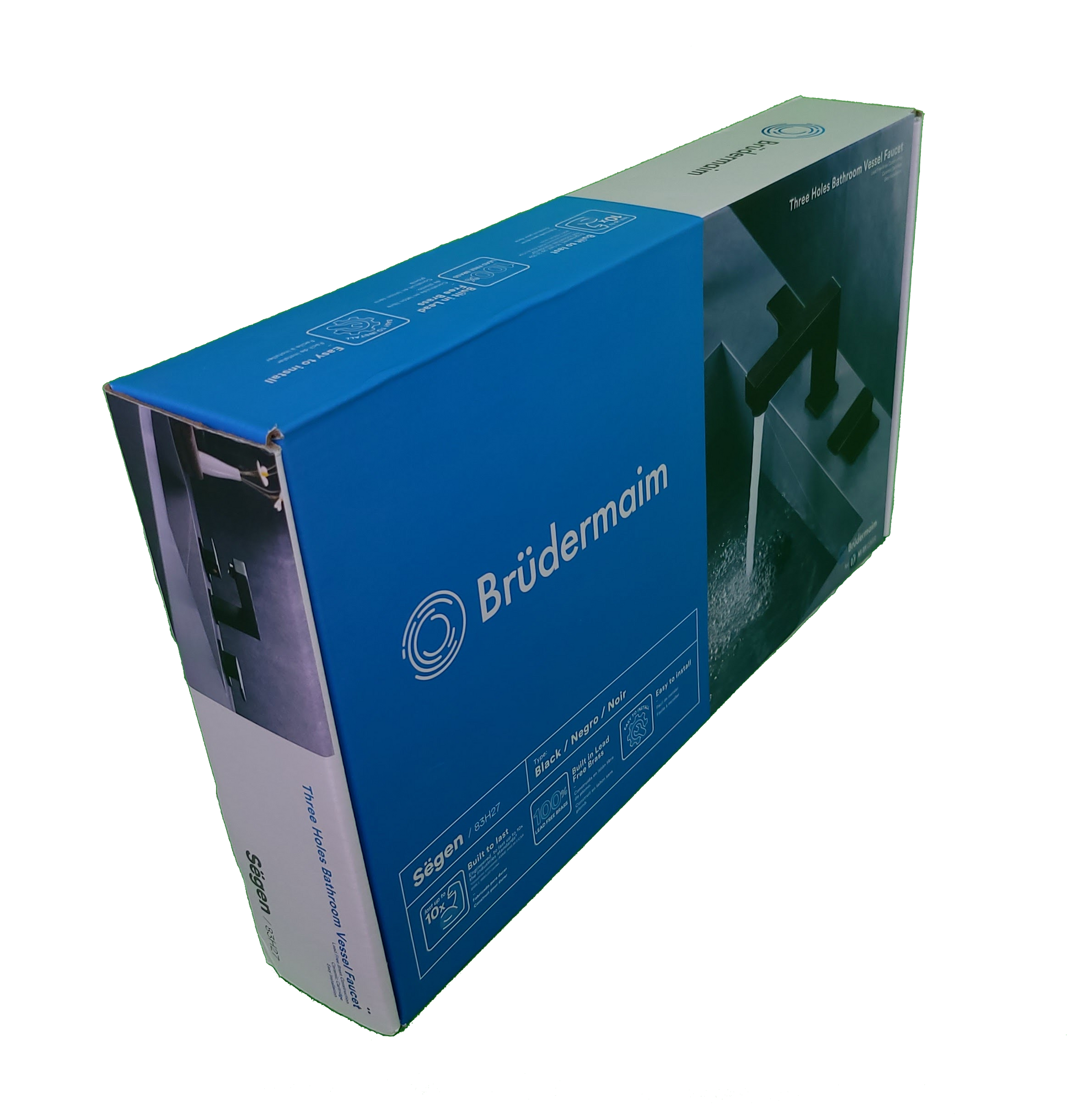 Black Bathroom Bundle (6pcs shower systems + 8pcs lavatory faucets).