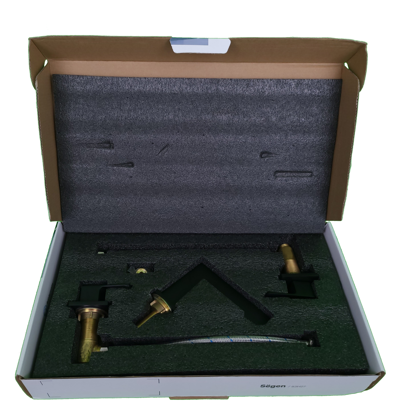 Black Bathroom Bundle (6pcs shower systems + 8pcs lavatory faucets).