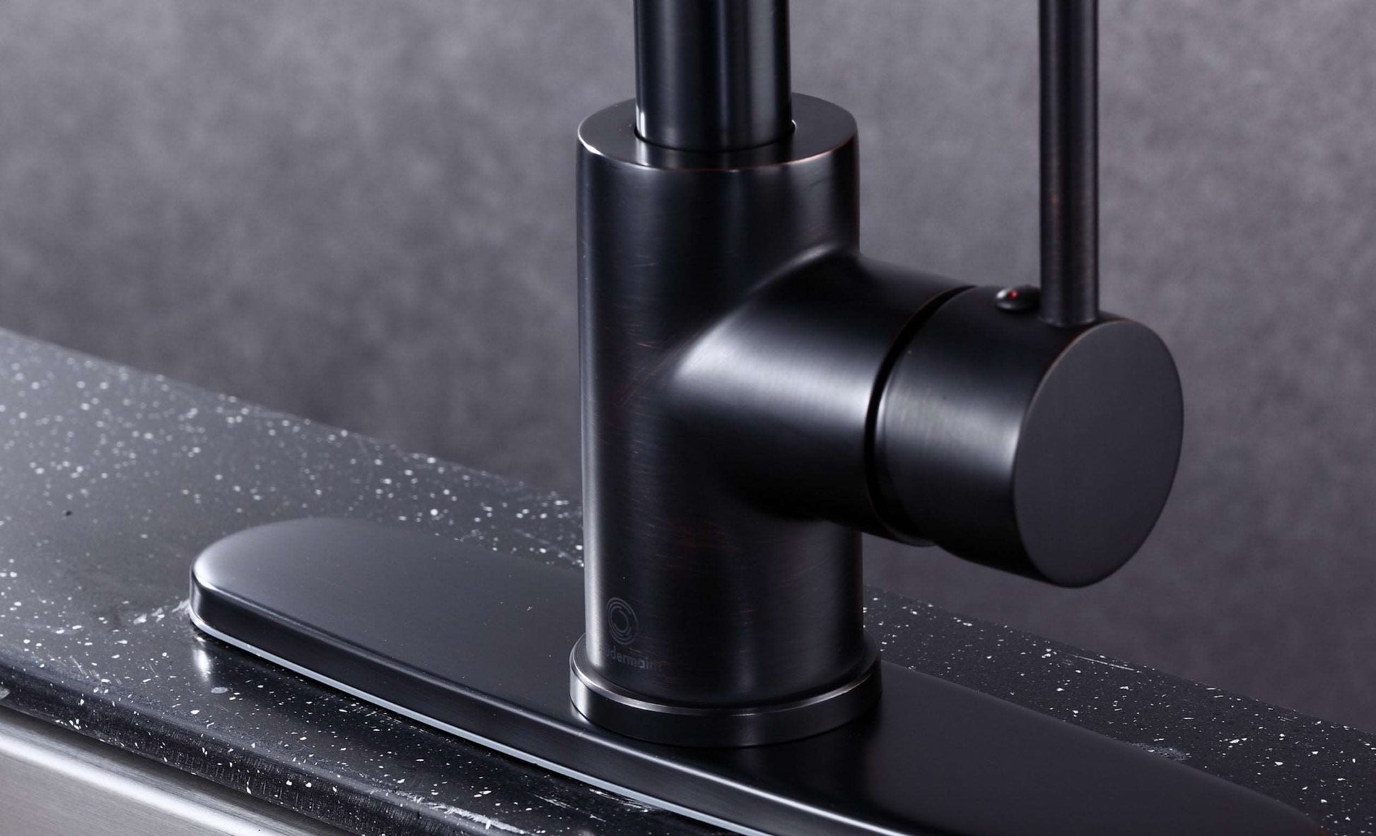 6pcs Box - Pulldown Kitchen Faucet - BRÜDERMAIM Dahsnü  - Black ORB - Lead Free Brass - cUPC Certified - Ceramic Cartridge