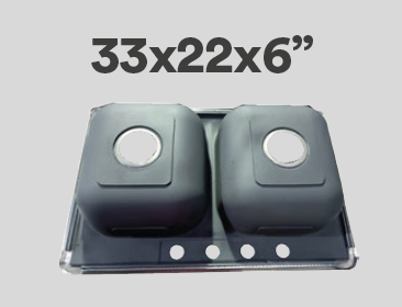 Drop-In Sinks Bundle (6 pcs).