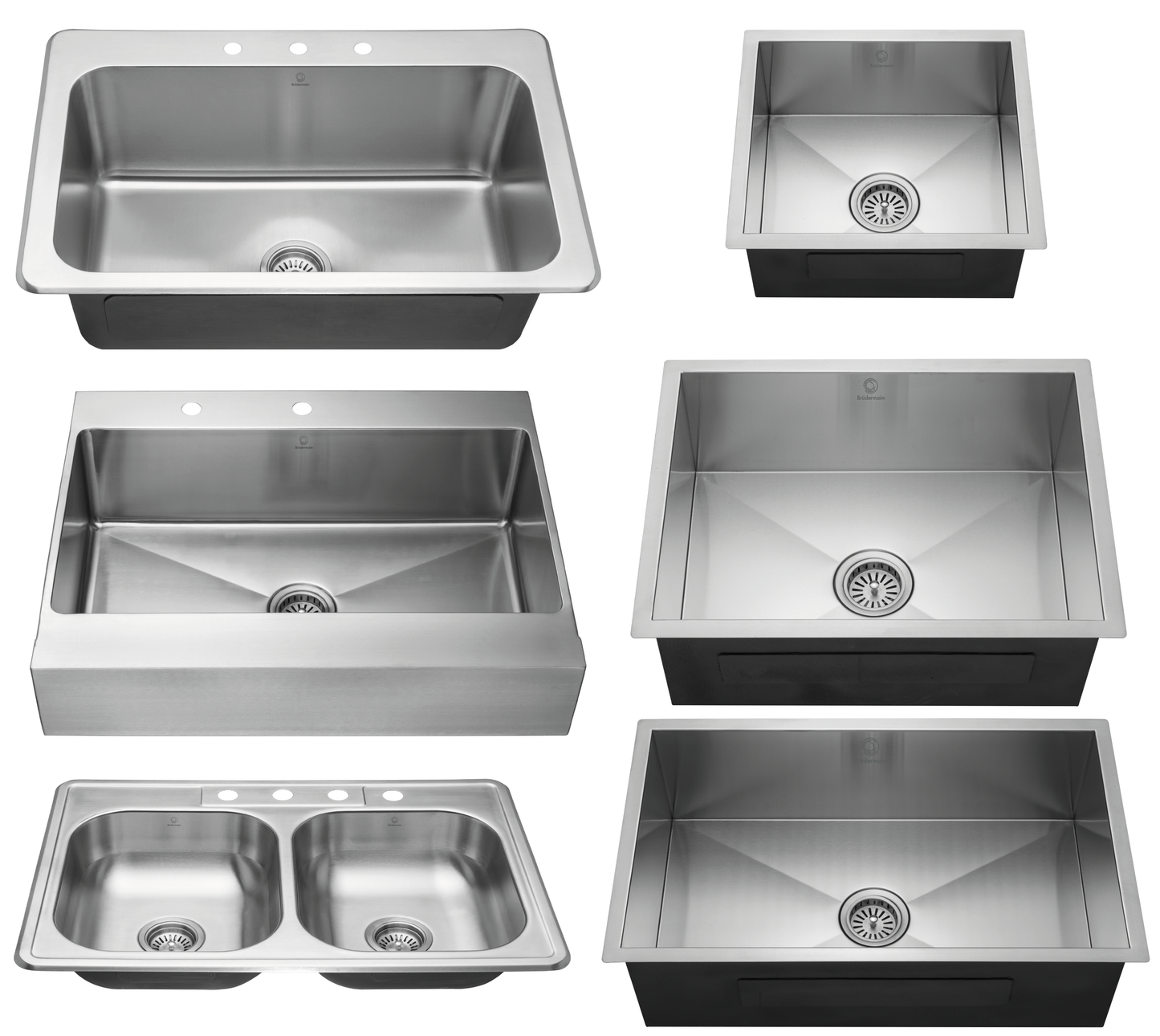 Sinks Collection Bundle (6pcs).