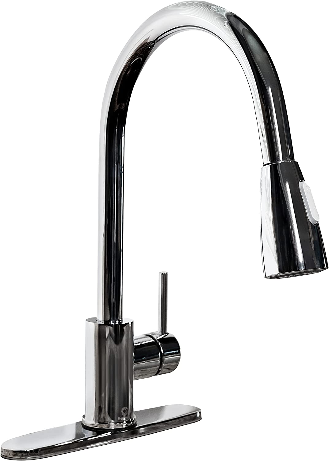 6pcs Box - Pulldown Kitchen Faucet - BRÜDERMAIM Dahsnü  - Chrome - Lead Free Brass - cUPC Certified - Ceramic Cartridge.